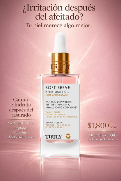 🌸 TRULY – Soft Serve After Shave Oil